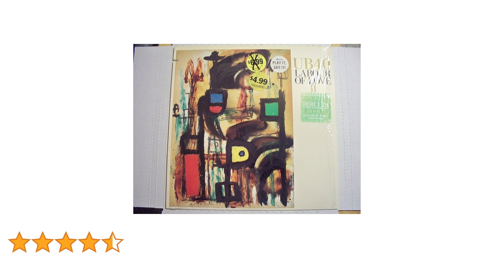 UB40「LABOUR OF LOVE Ⅱ」レーザーディスク【特価】未開封 UB40「LABOUR OF LOVE Ⅱ」レーザーディスク【特価】未開封